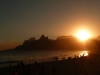 Sonnenuntergang über Ipanema