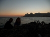 Sonnenuntergang über Ipanema