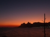 Sonnenuntergang über Ipanema